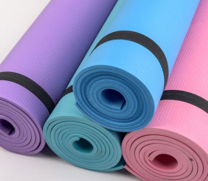 Load image into Gallery viewer, Super Soft  EVA Fitness Composite Mat Yoga Mat 4mm 6mm
