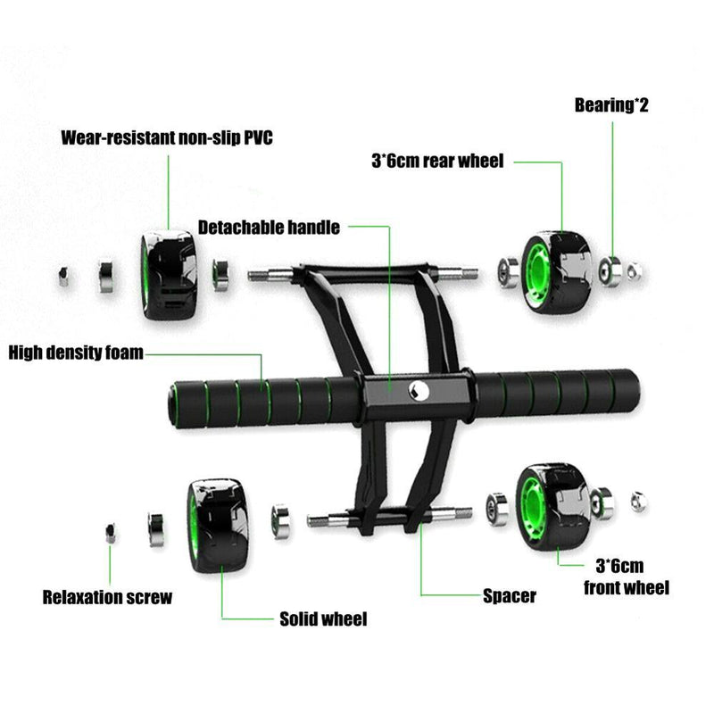 Load image into Gallery viewer, Women&#39;s Fitness Exercise Roller for Core Workouts
