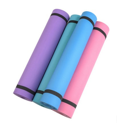 Load image into Gallery viewer, Super Soft  EVA Fitness Composite Mat Yoga Mat 4mm 6mm
