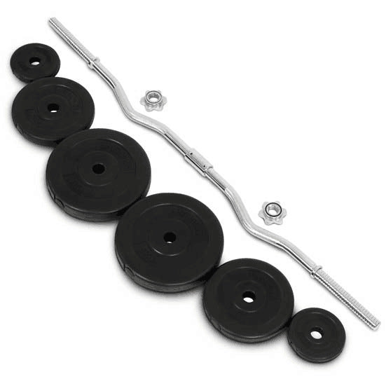 Load image into Gallery viewer, Indoor Men&#39;s Fitness Curved Bar Barbell
