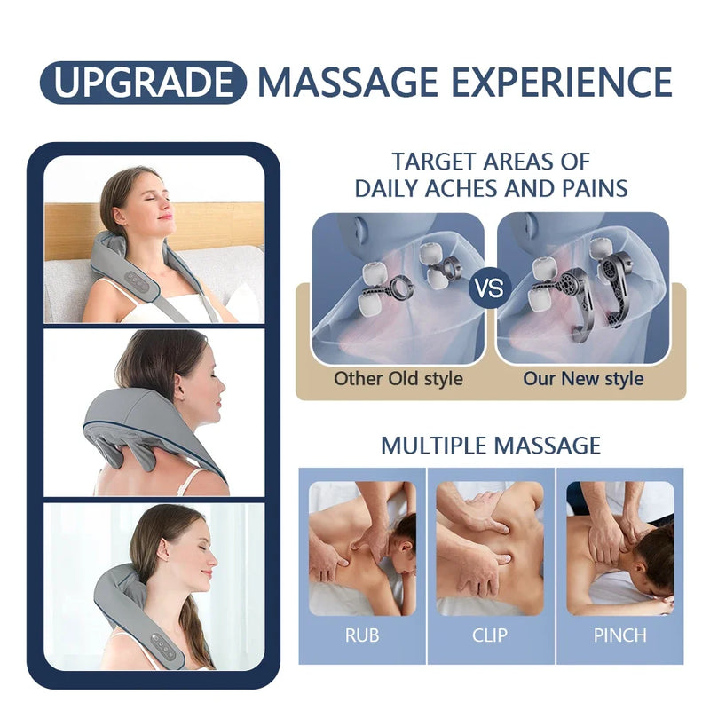 Load image into Gallery viewer, Electric Neck and Back Massager
