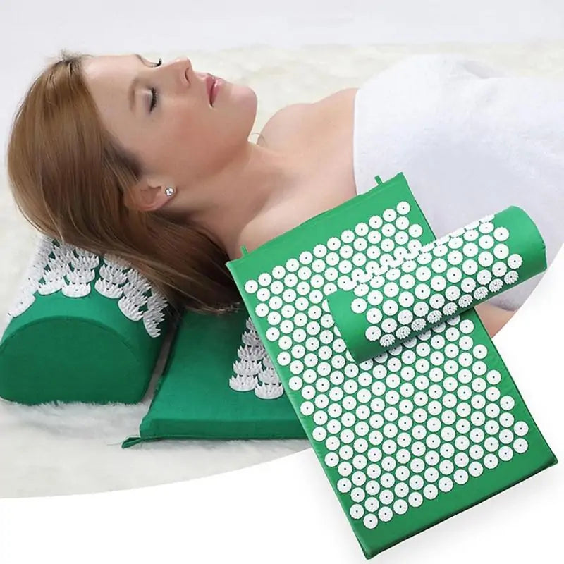 Load image into Gallery viewer, Massager Cushion Acupuncture Yoga Mat
