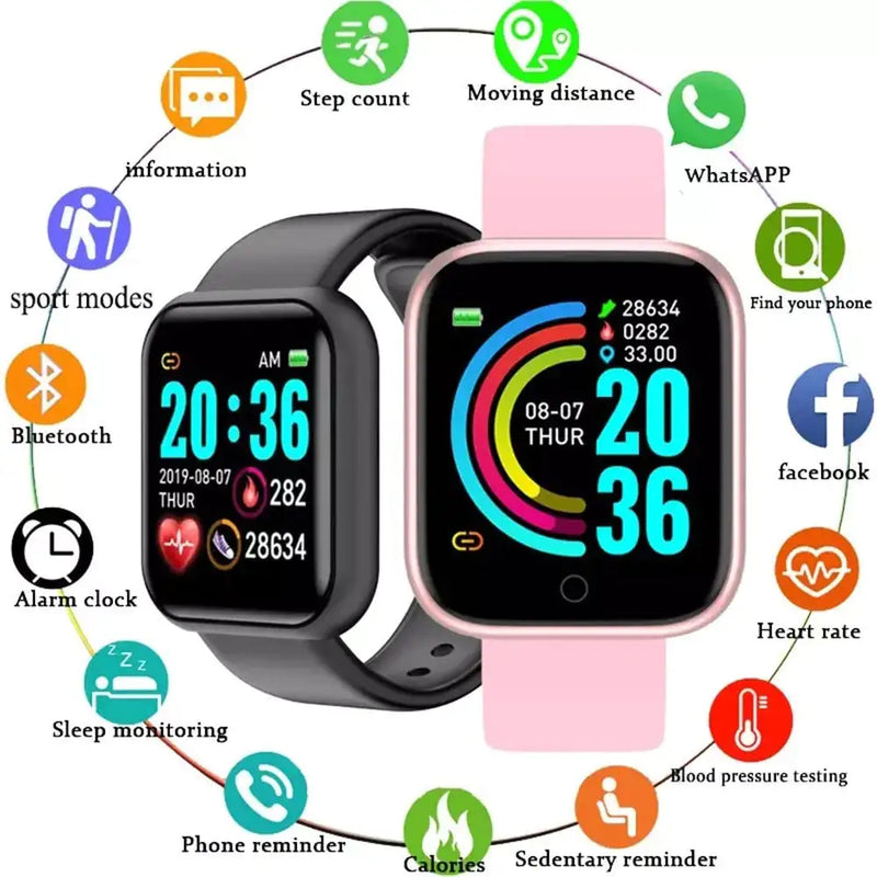 Load image into Gallery viewer, Waterproof Sport Fitness Smart Watch
