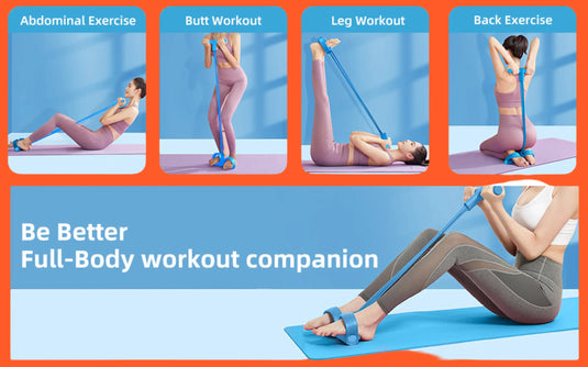 Full-Body Resistance Band Workout