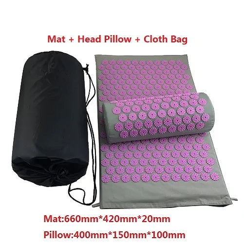 Load image into Gallery viewer, Massager Cushion Acupuncture Yoga Mat
