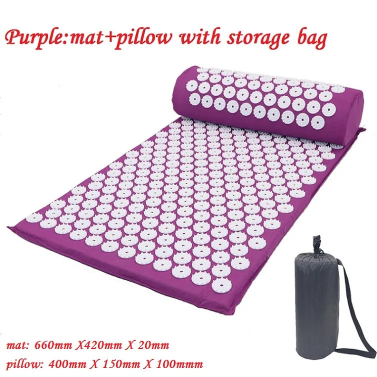 Load image into Gallery viewer, Massager Cushion Acupuncture Yoga Mat
